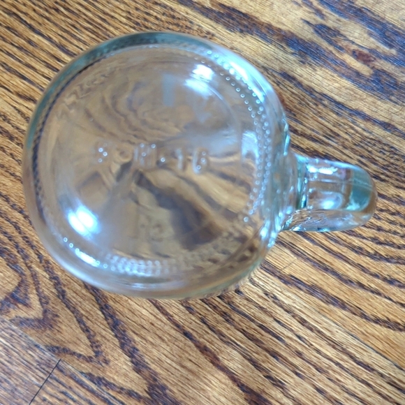 Mason Jar Drinking Glass with "B" Initial - Picture 3 of 4